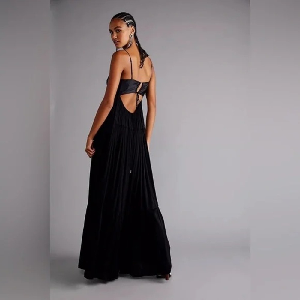 New! Free People Freya Black Maxi Dress 🖤 Medium - Picture 5 of 16